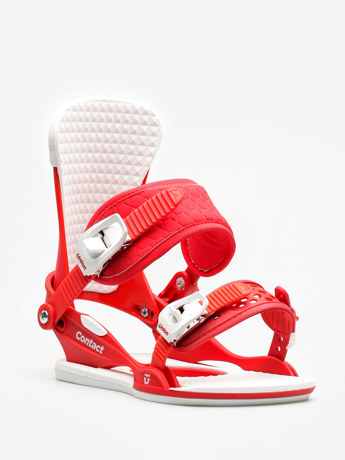 Mens Union Snowboard bindings Contact (red)