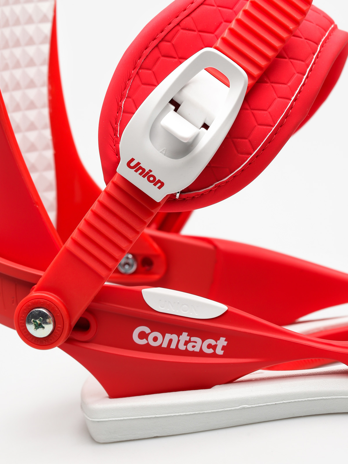 Mens Union Snowboard bindings Contact (red)