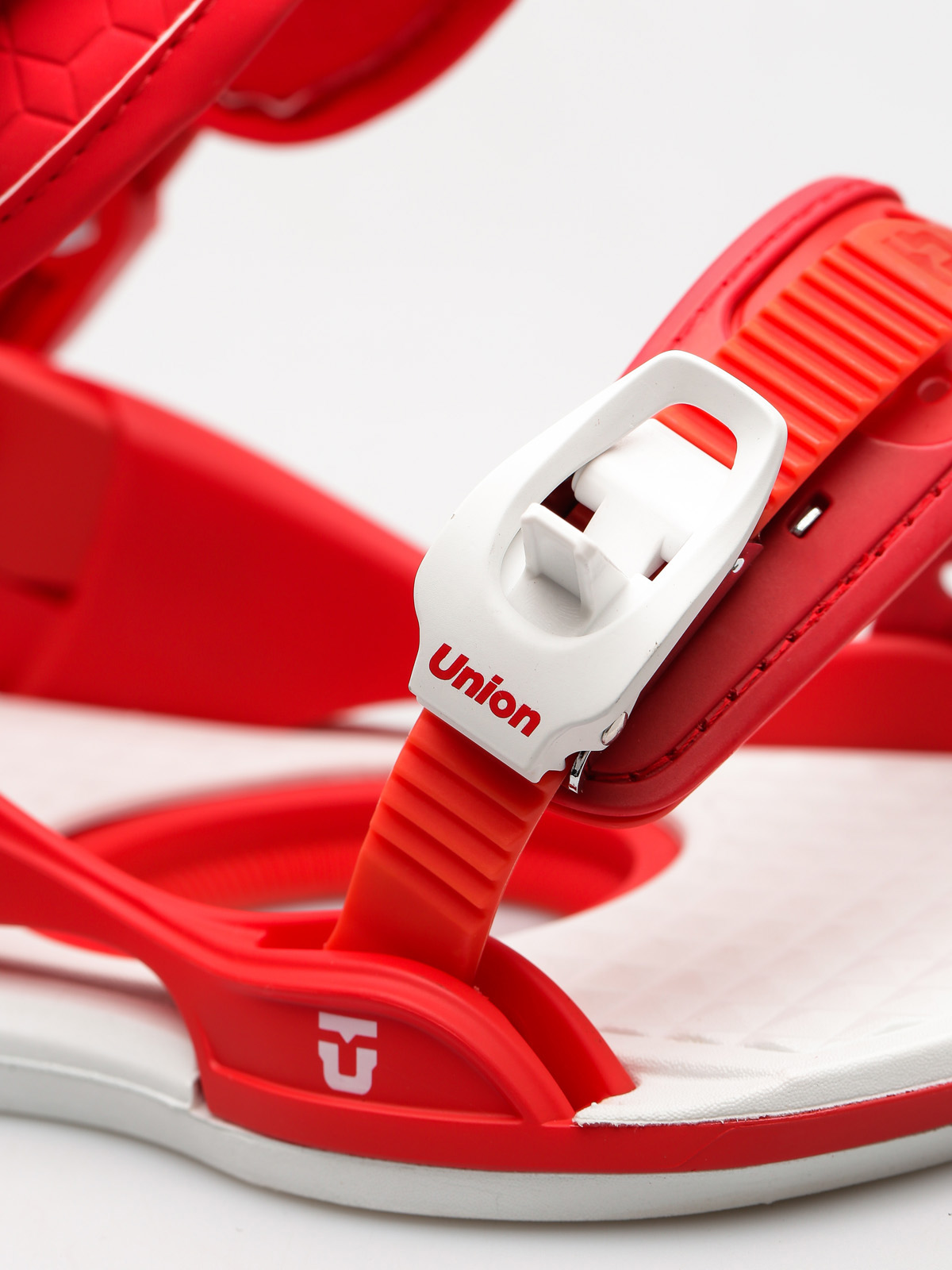 Mens Union Snowboard bindings Contact (red)
