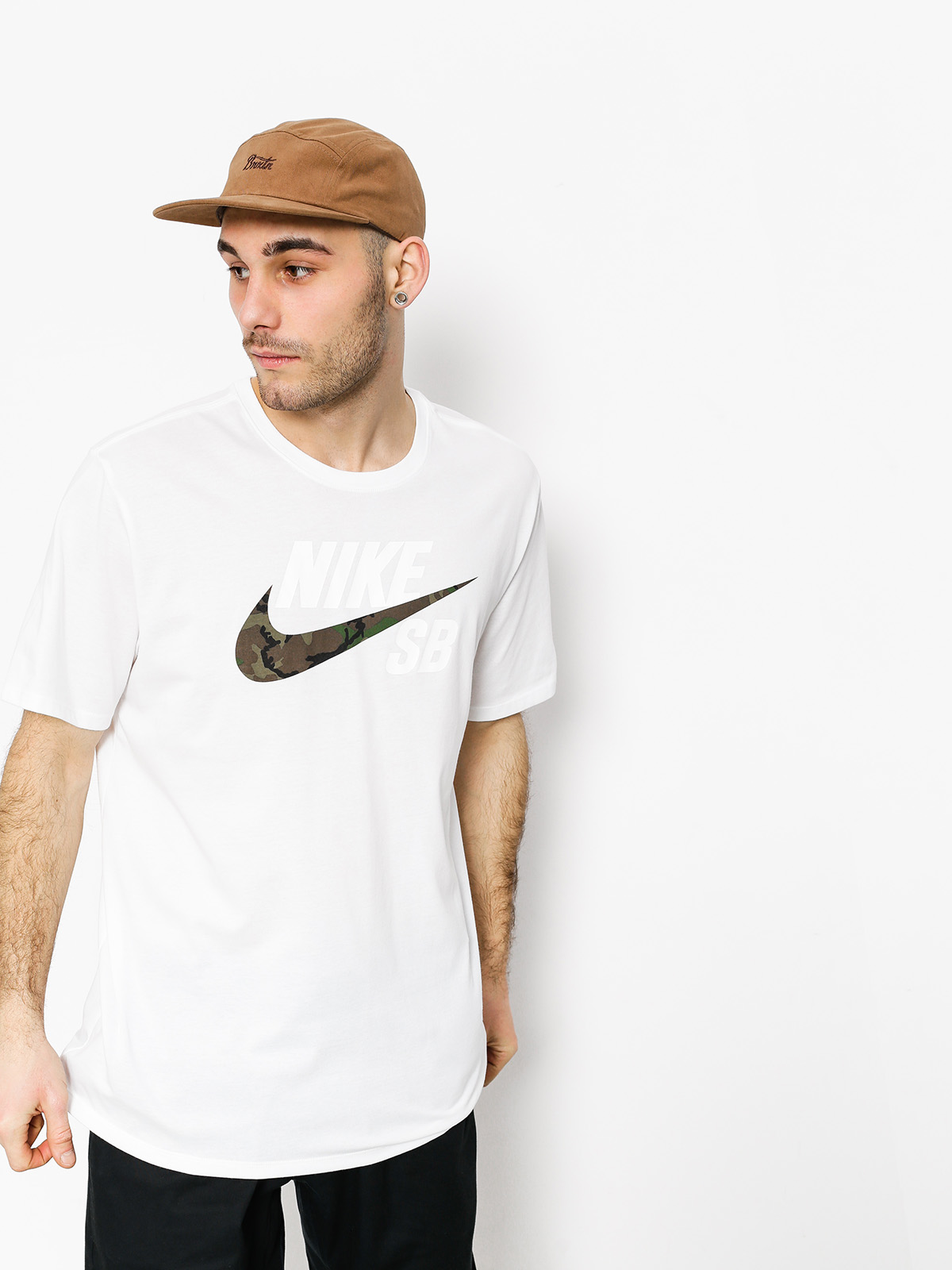 Nike SB T-Shirt Dry Dfc Camo (white/white)