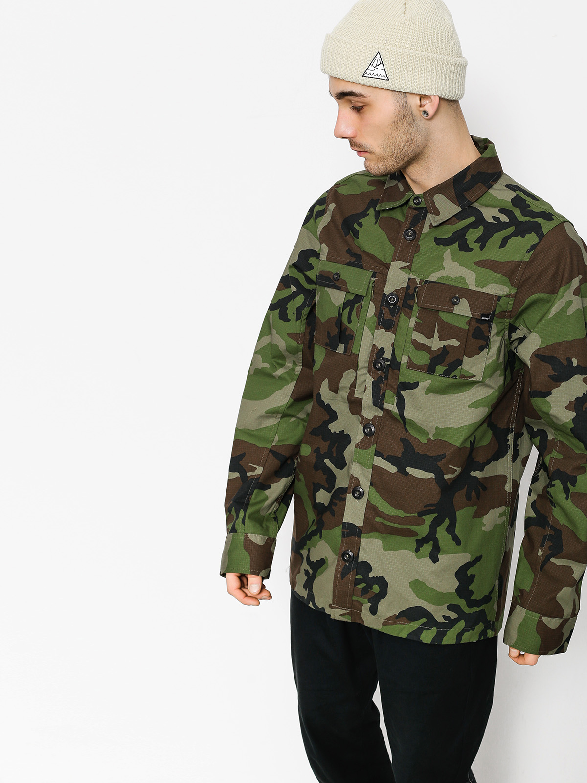 Nike SB Jacket Flx Top Holgate Erdl camo (medium olive)