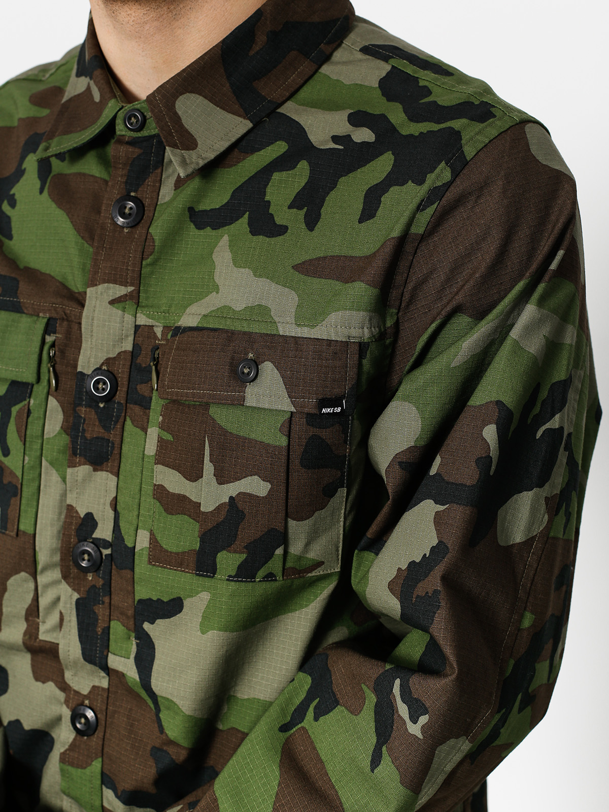 Nike SB Jacket Flx Top Holgate Erdl camo (medium olive)