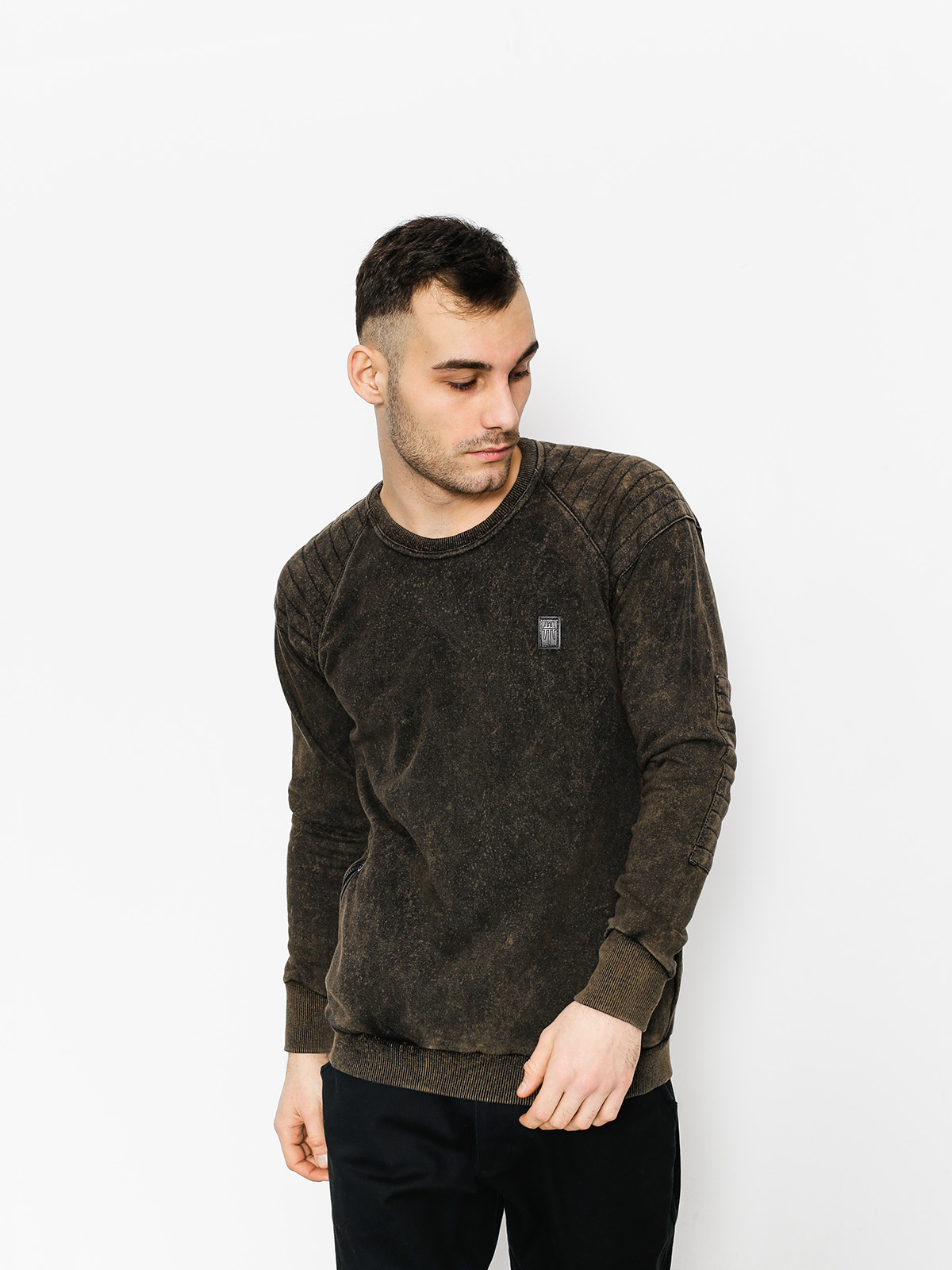 Majesty Sweatshirt Cafe Racer (black/stain)
