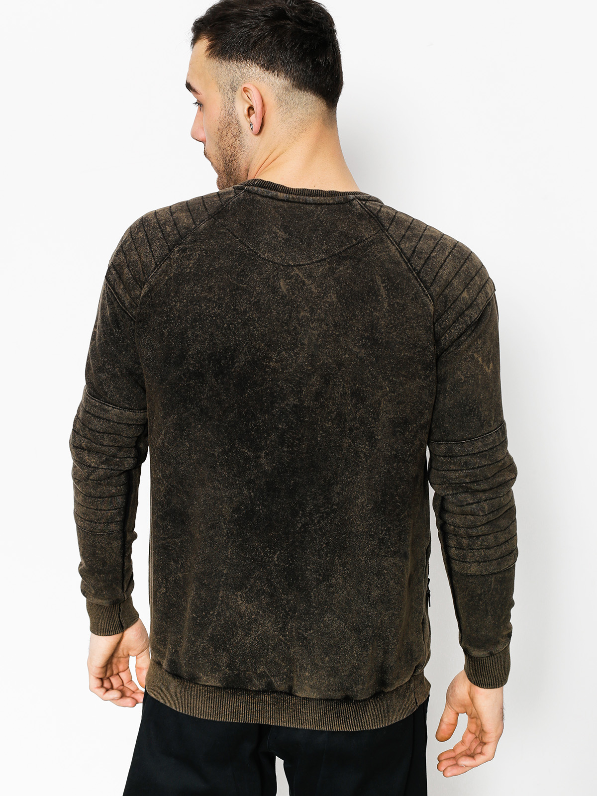 Majesty Sweatshirt Cafe Racer (black/stain)