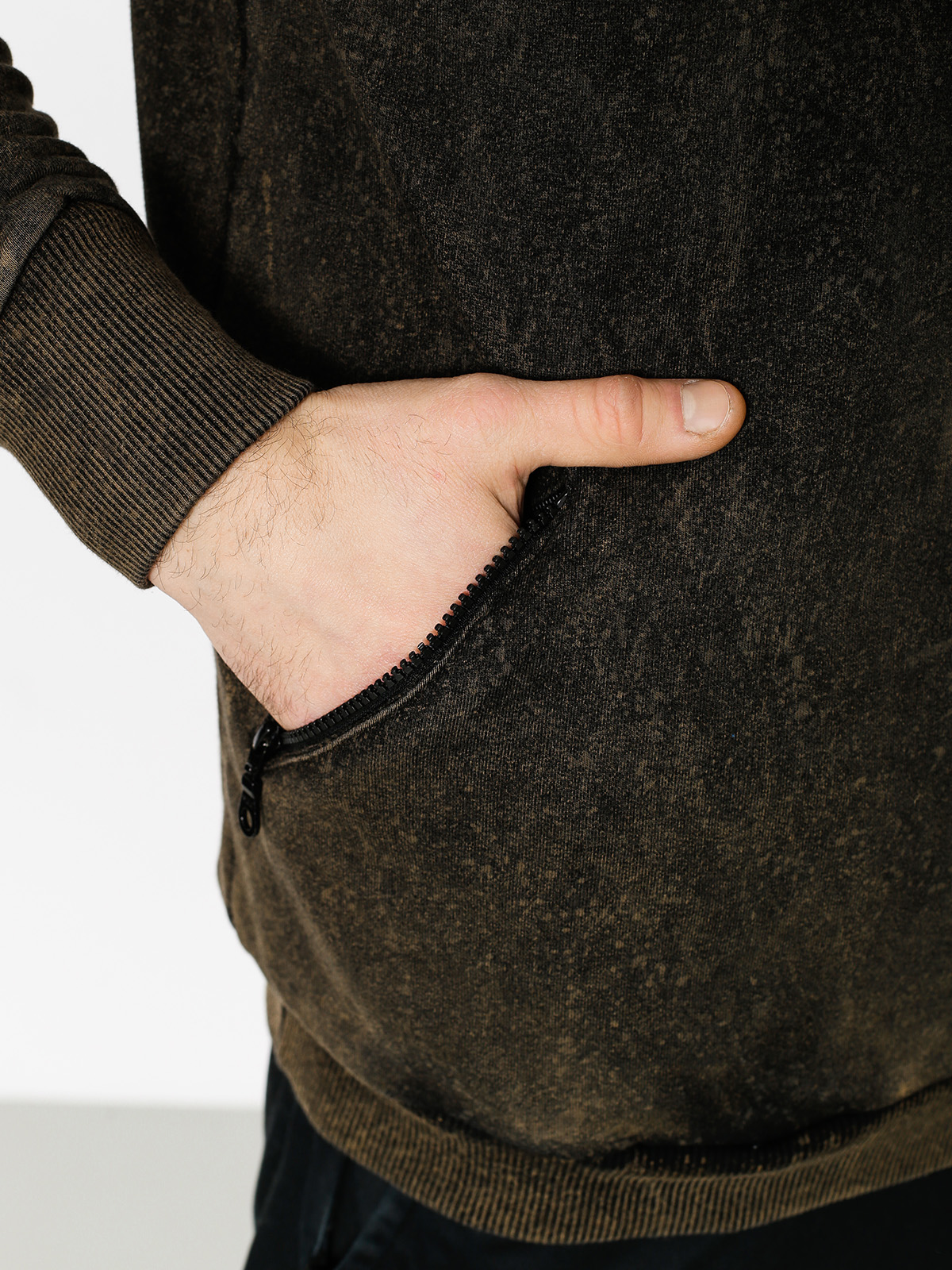 Majesty Sweatshirt Cafe Racer (black/stain)