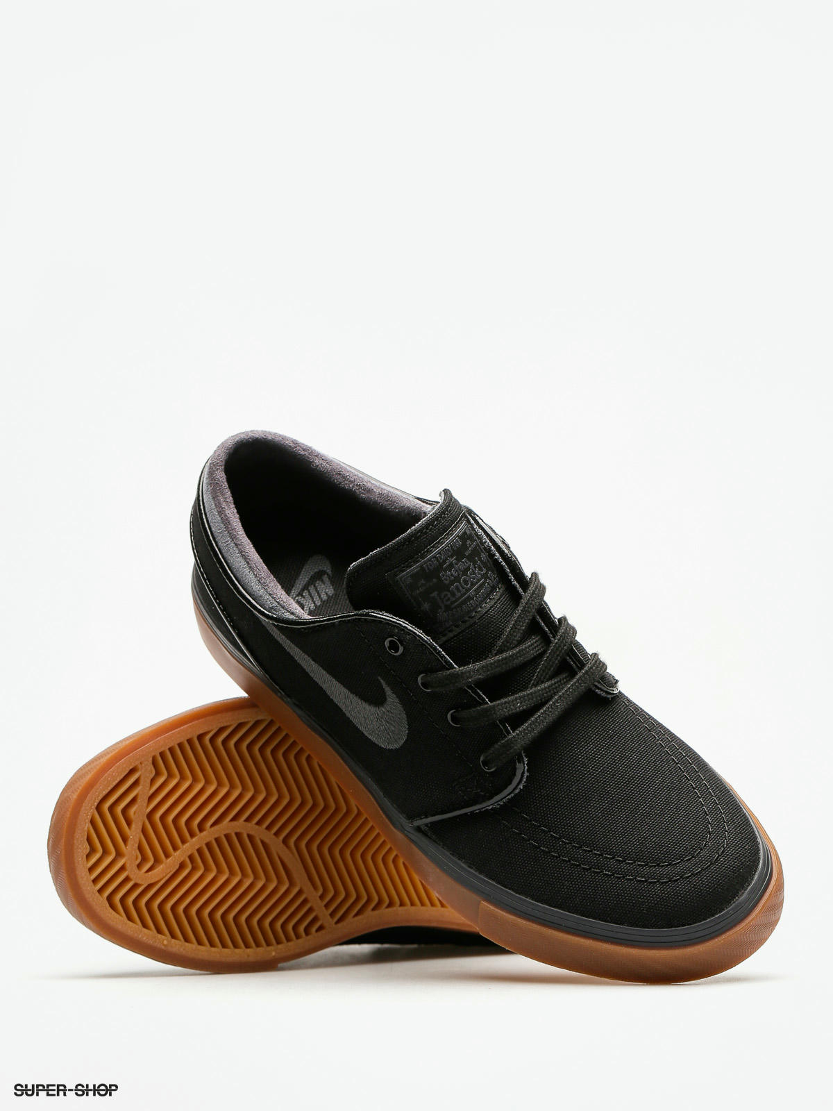 Nike Shoes Zoom Stefan Janoski Cnvs (black/anthracite gum med brown)