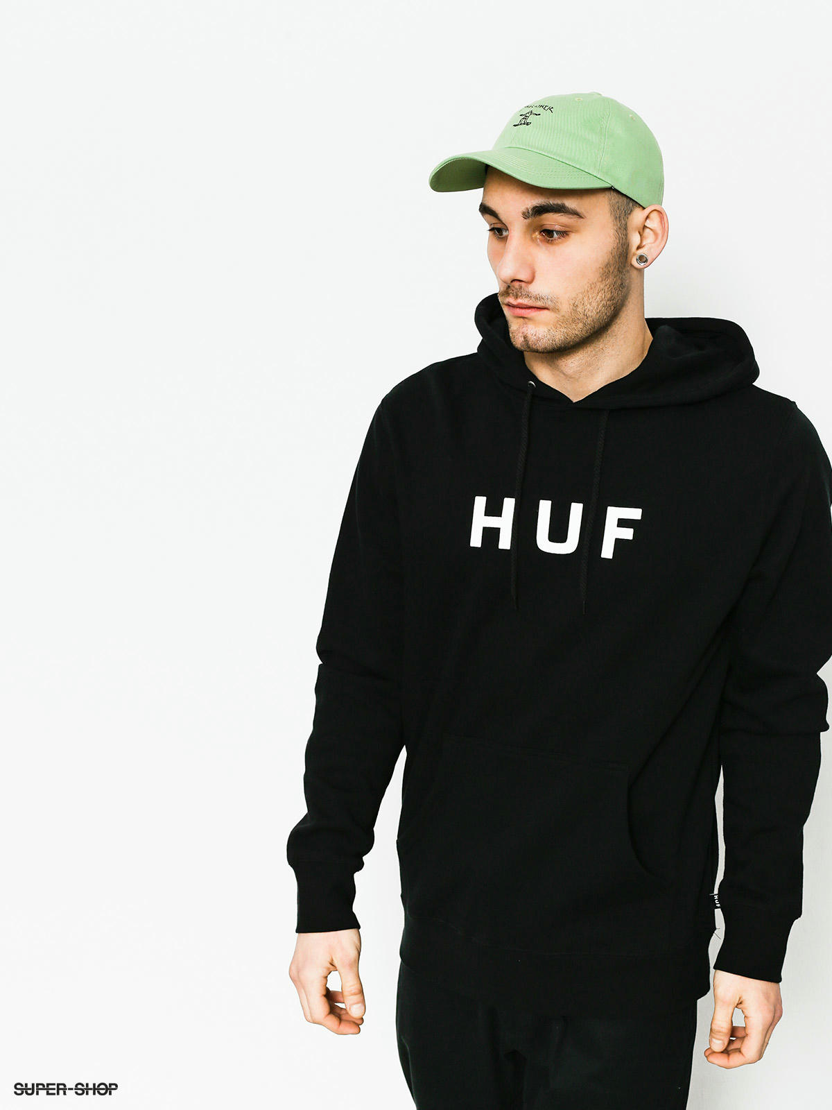 Huf original logo clearance hoodie