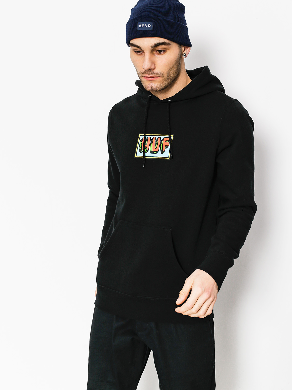 HUF Hoodie Mar Vista HD (black)