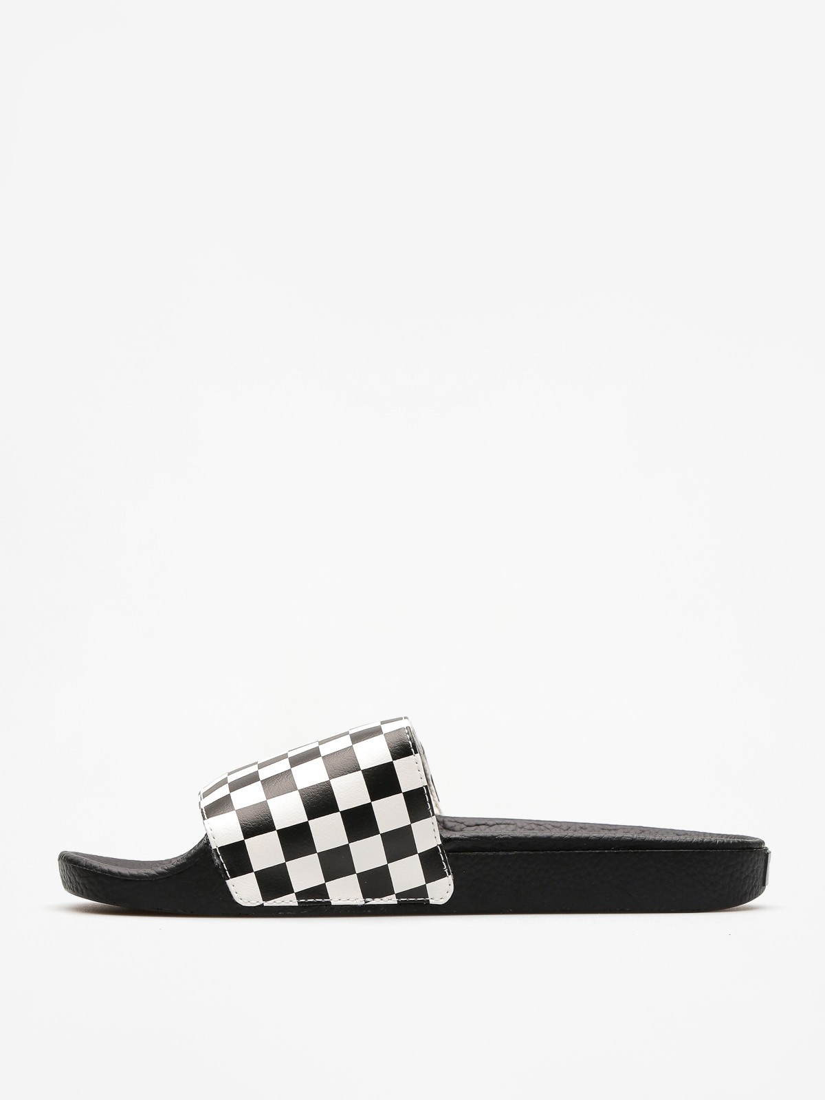 Vans Flip Flops Slide On (checkerboard/white)