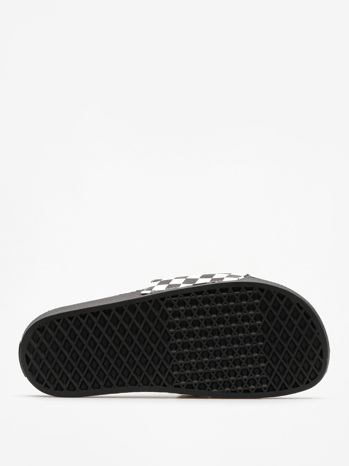 Vans Flip Flops Slide On (checkerboard/white)