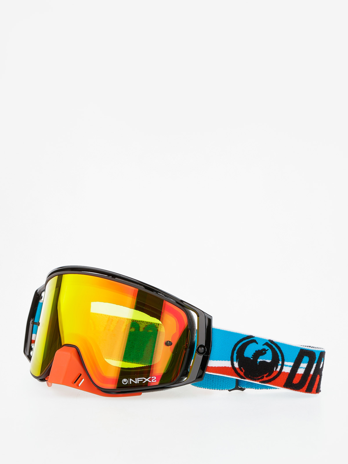Dragon Cross goggles NFX2 (shot injected yellow red ion)