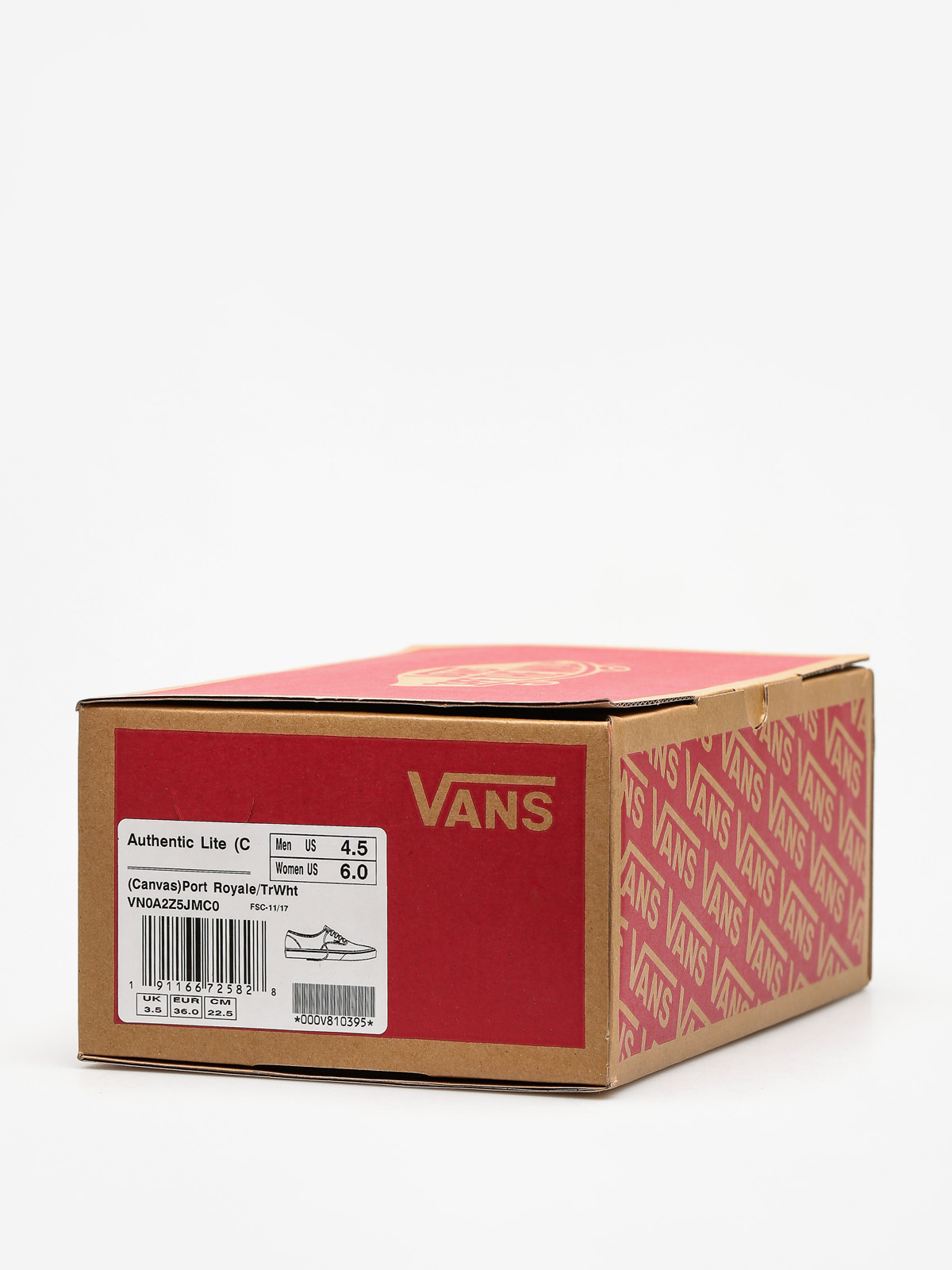 Vans Schuhe Authentic Lite (canvas/port/royale/true/white)