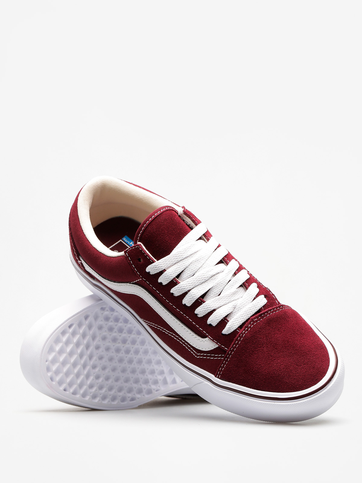Vans Shoes Old Skool Lite (suede/canvas/port/royale/true/white)