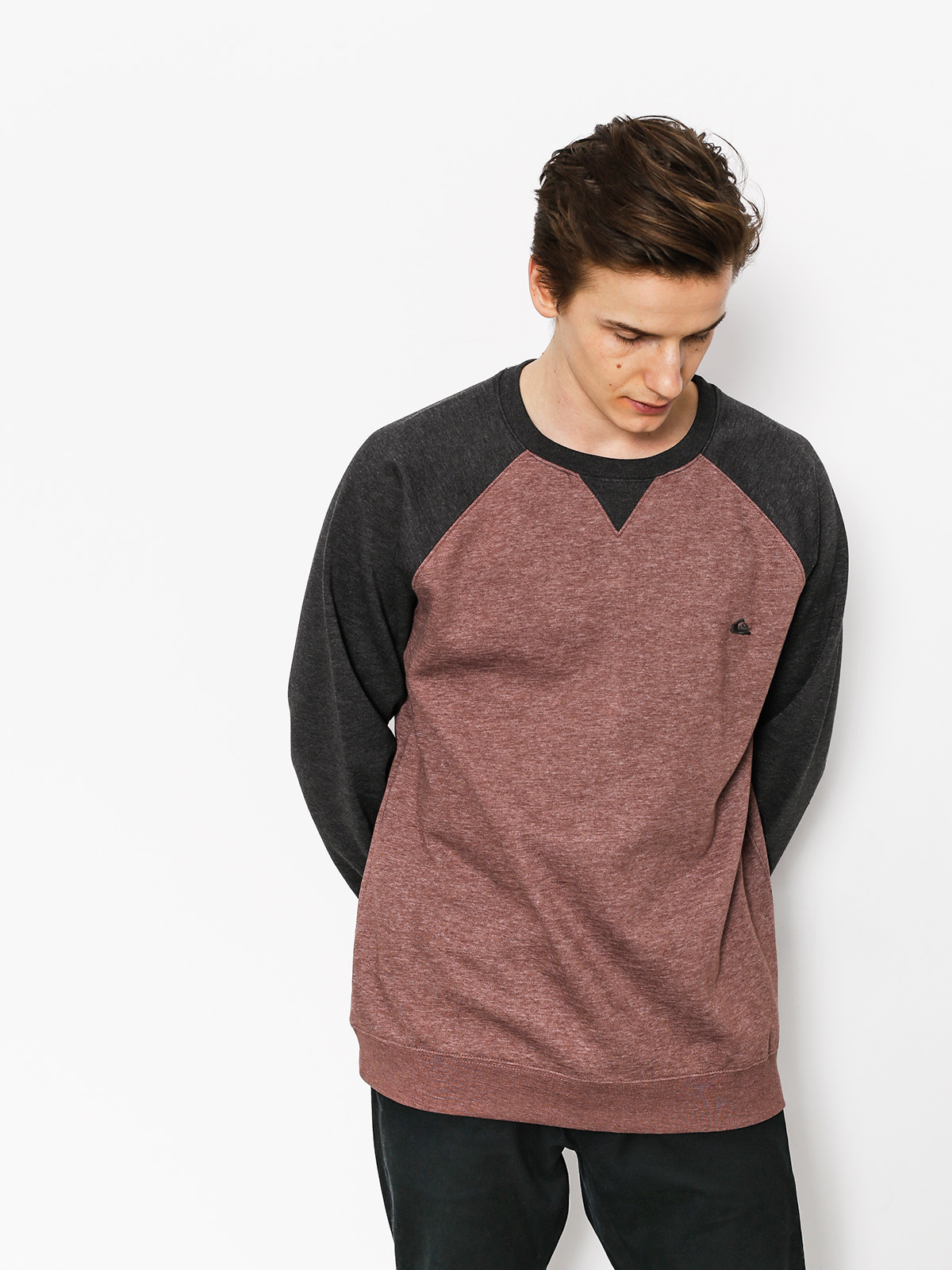 Quiksilver Sweatshirt Evryday (marron heather)