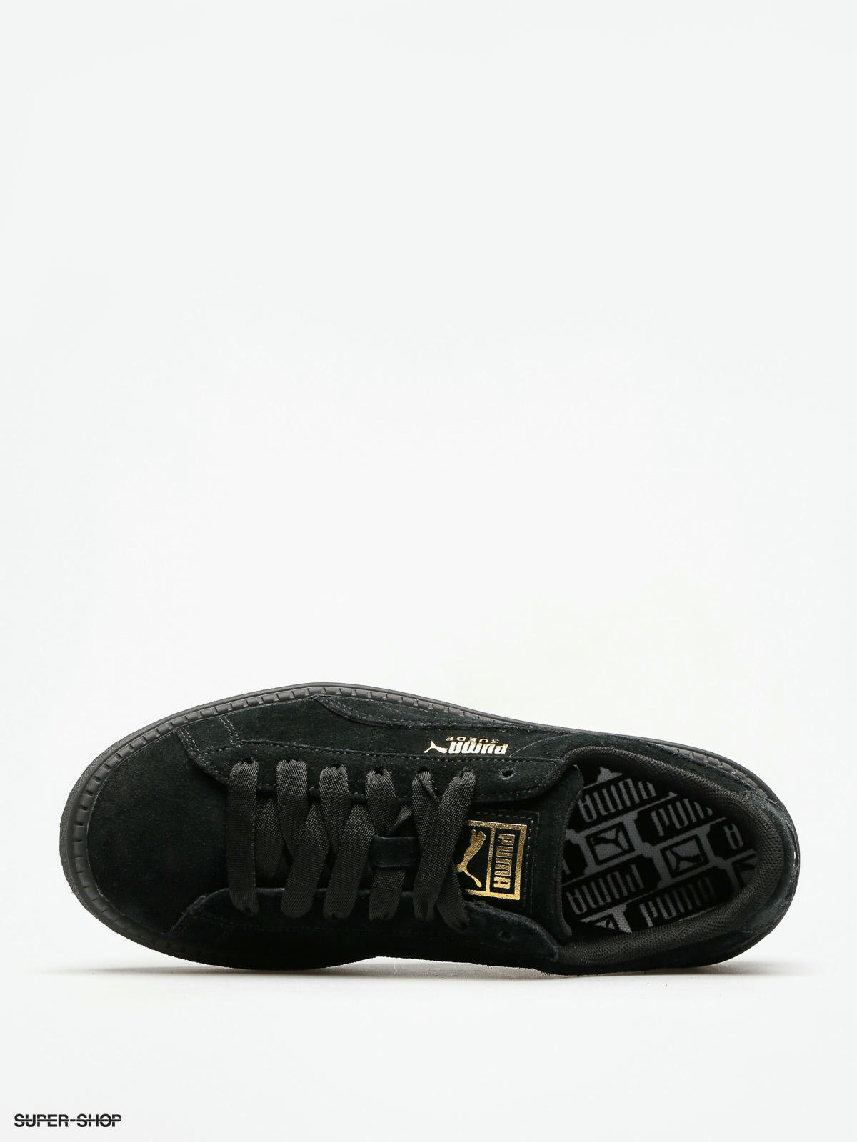 black puma shoes platform