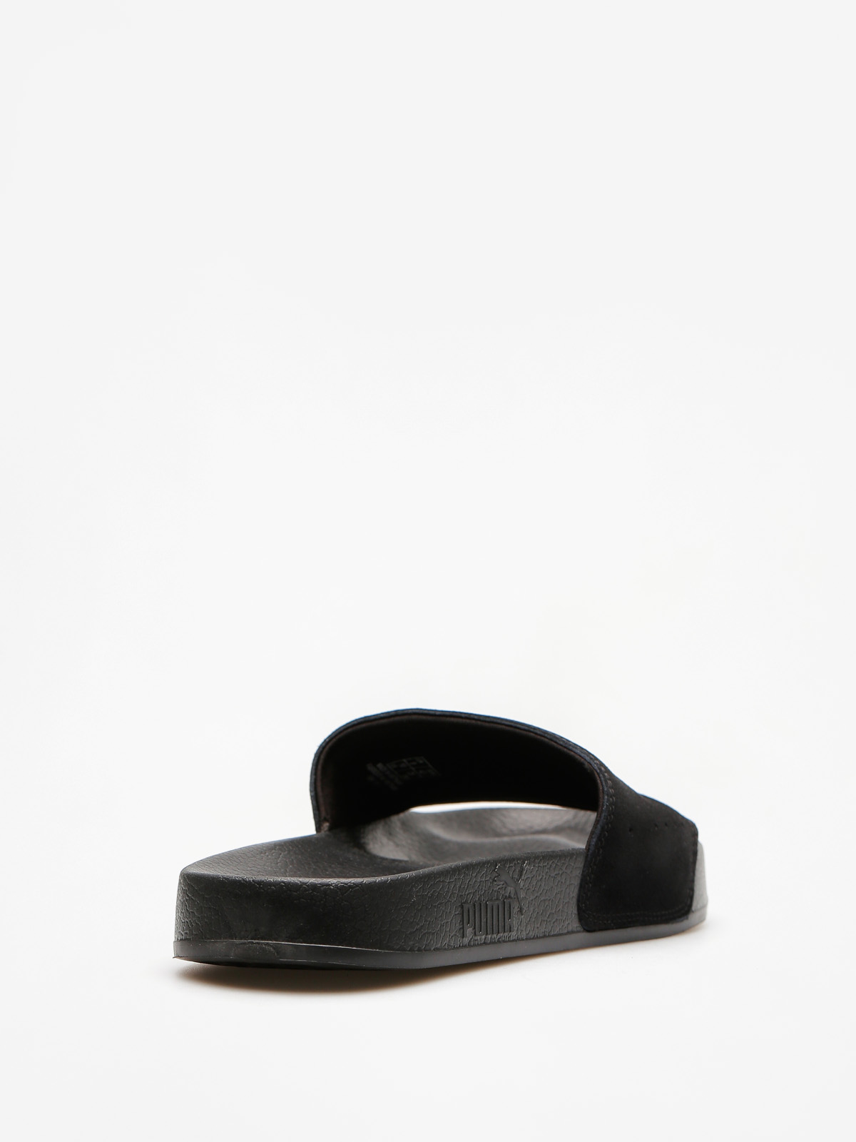 puma gray suede flip flops