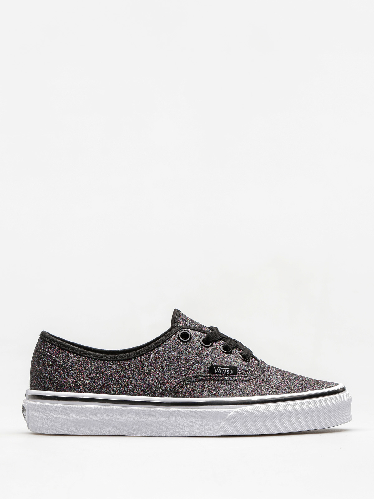 Vans rainbow black on sale glitter