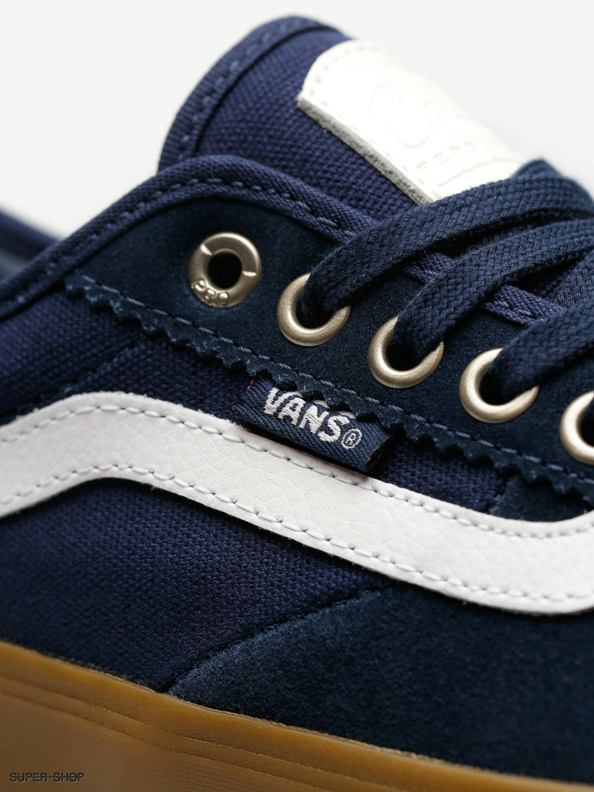 vans chima pro 2 shoes navy gum white