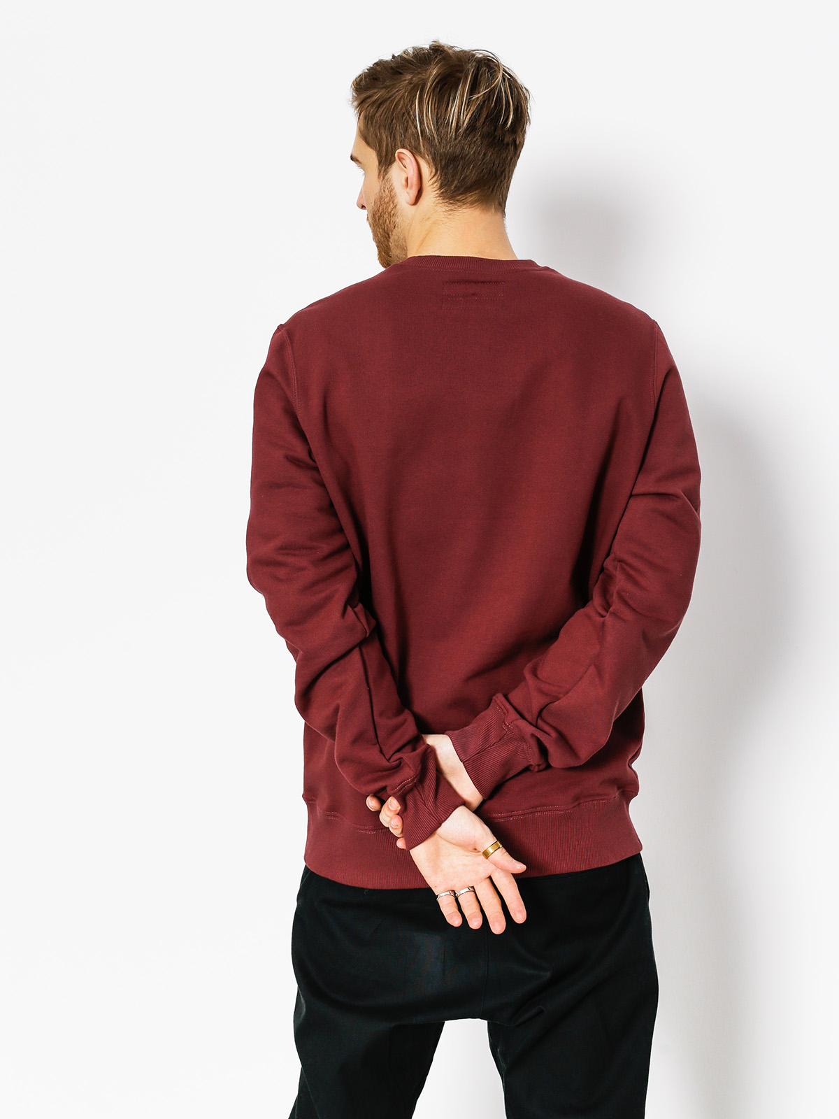 Elade Sweatshirt Two Tone (maroon/grey)