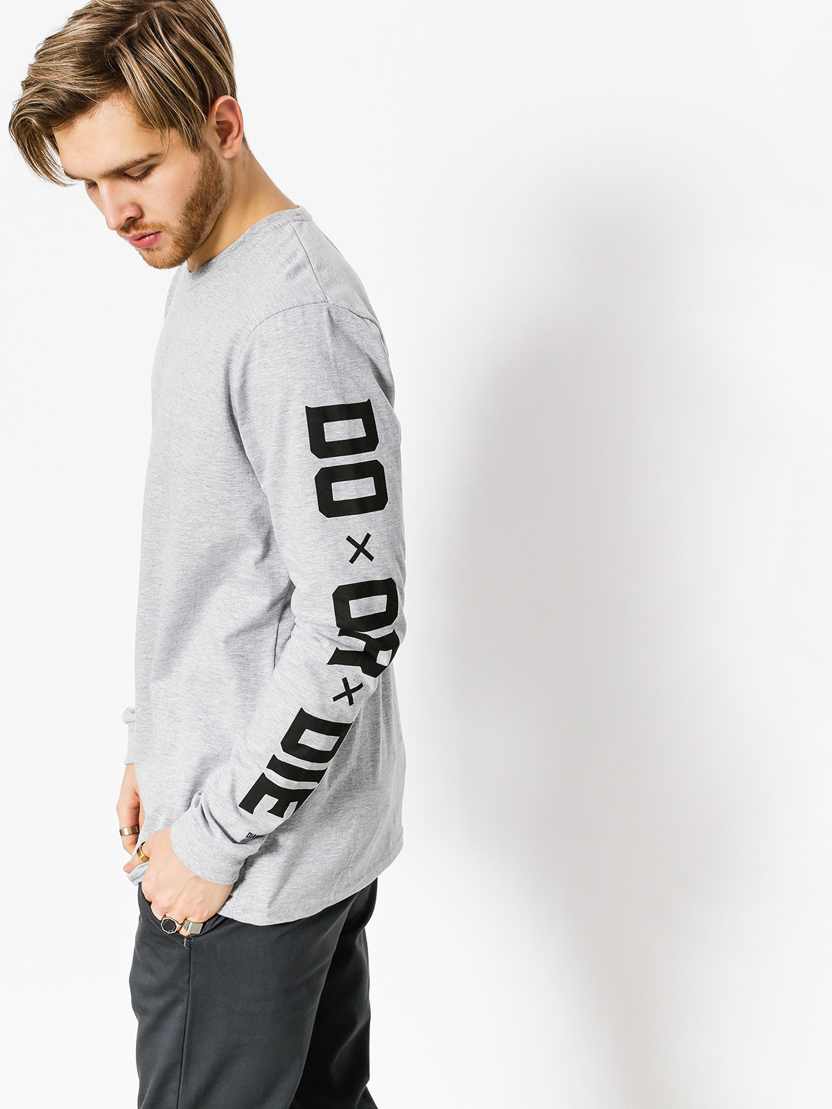 Diamante Wear Longsleeve Do Or Die (grey)