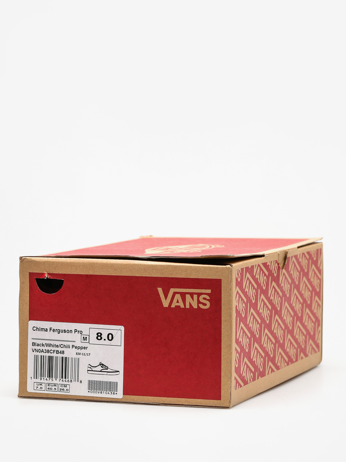 Vans Schuhe Chima Ferguson Pro (black/white/chili/pepper)