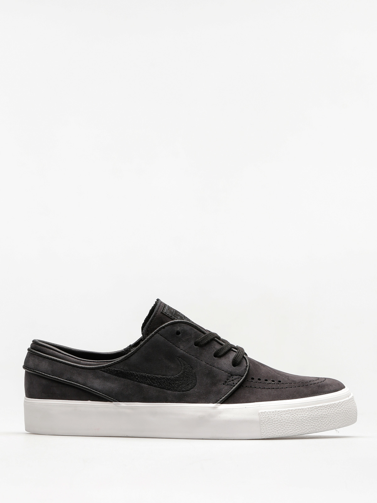 nike sb janoski summit white & black skate shoes