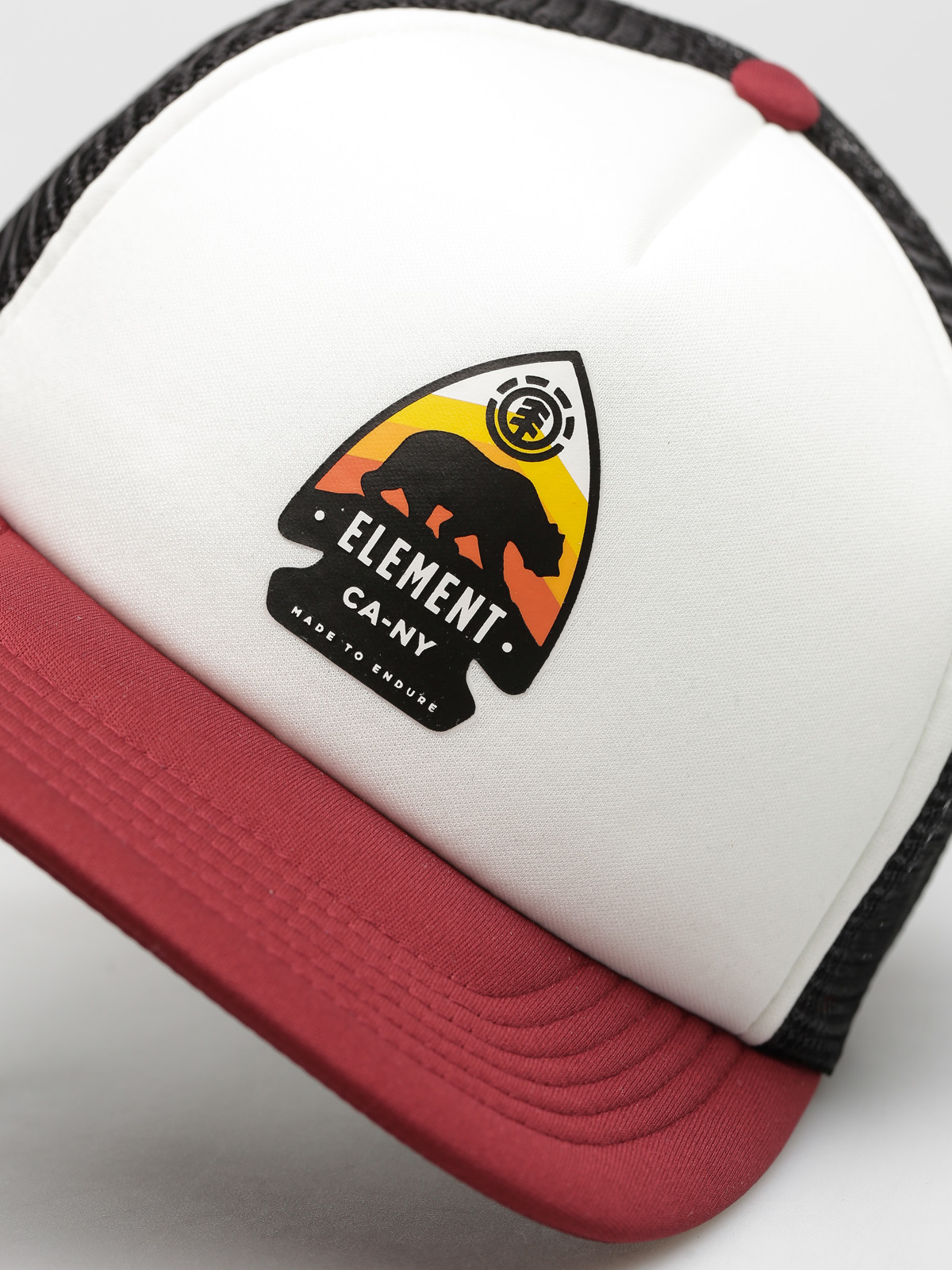 Element Cap Rift Trucker (red dalhia)
