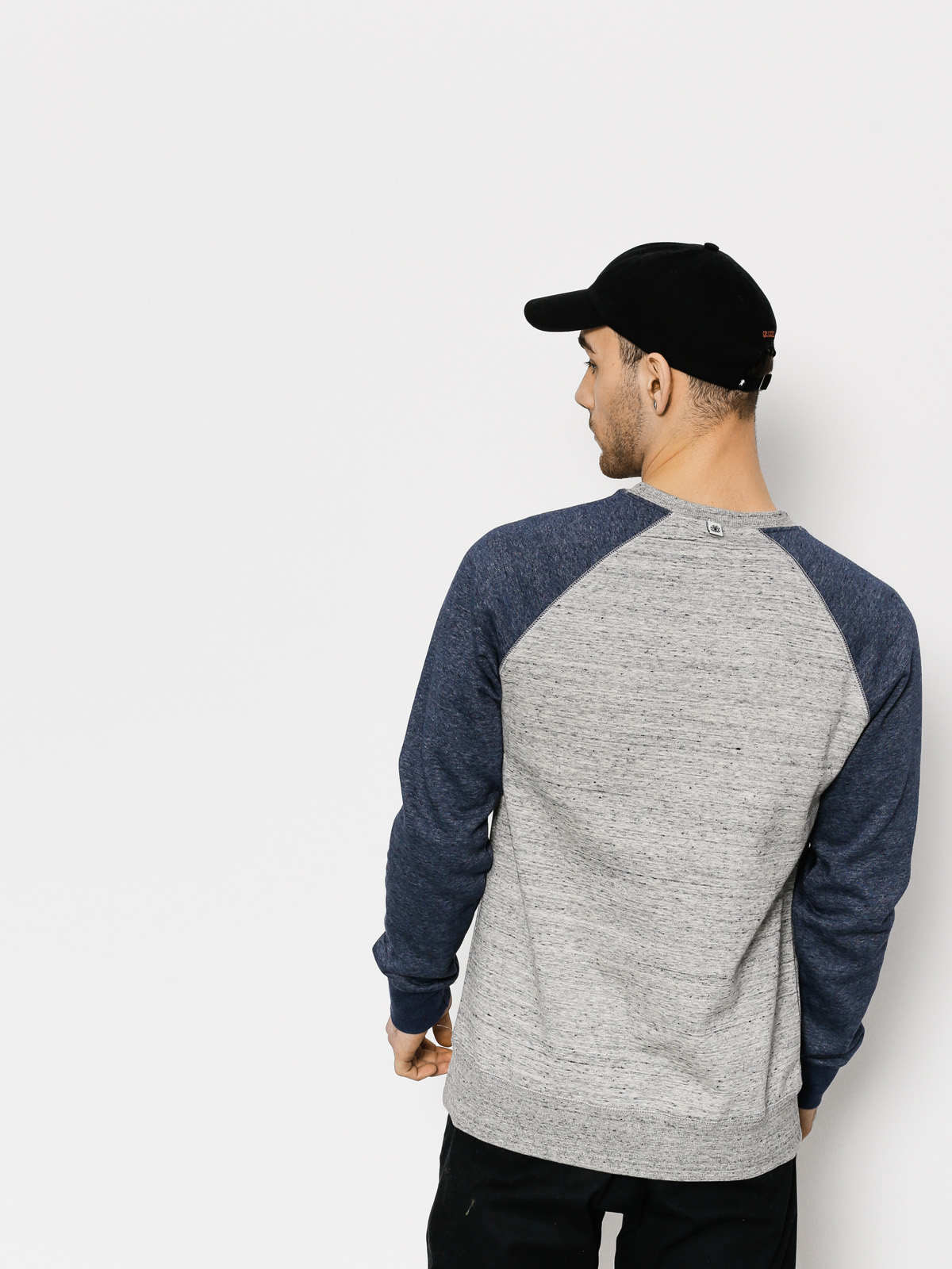 Element Sweatshirt Meridian Block Cr (grey heather)