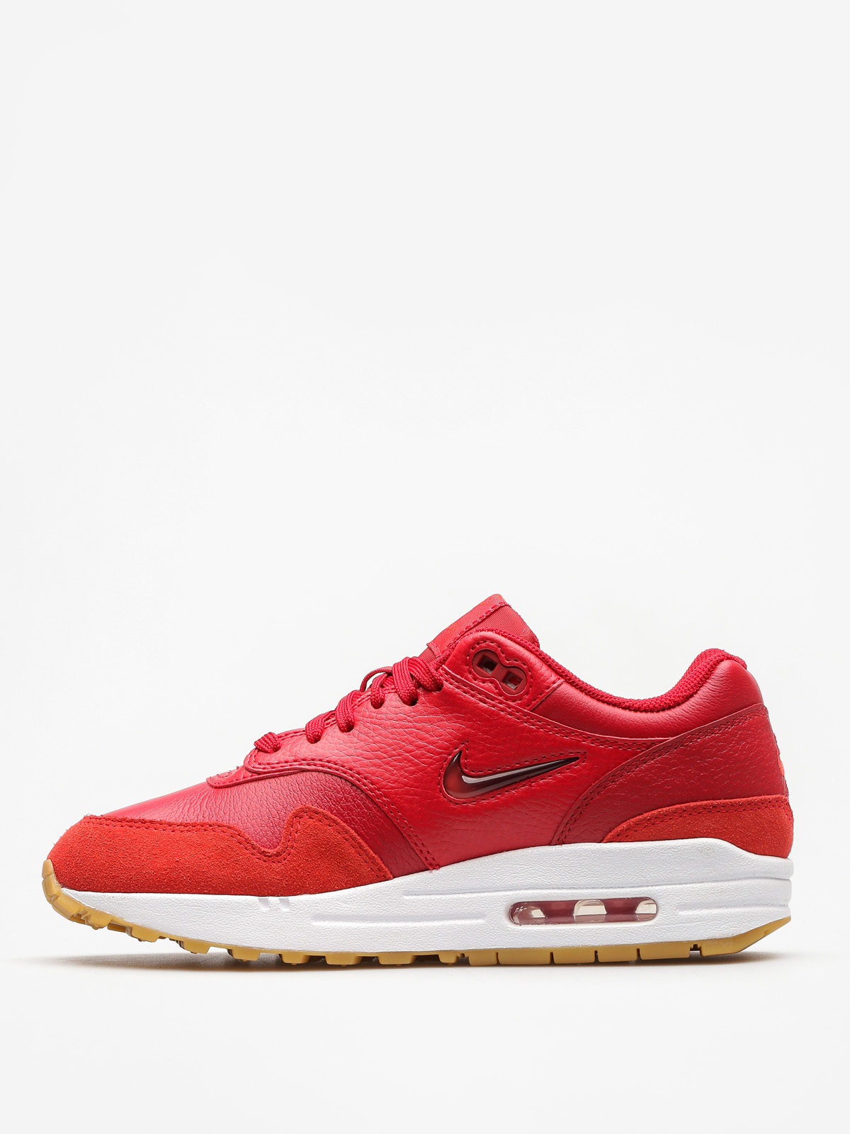 Nike wmns air max 1 premium sc on sale gym red/speed red