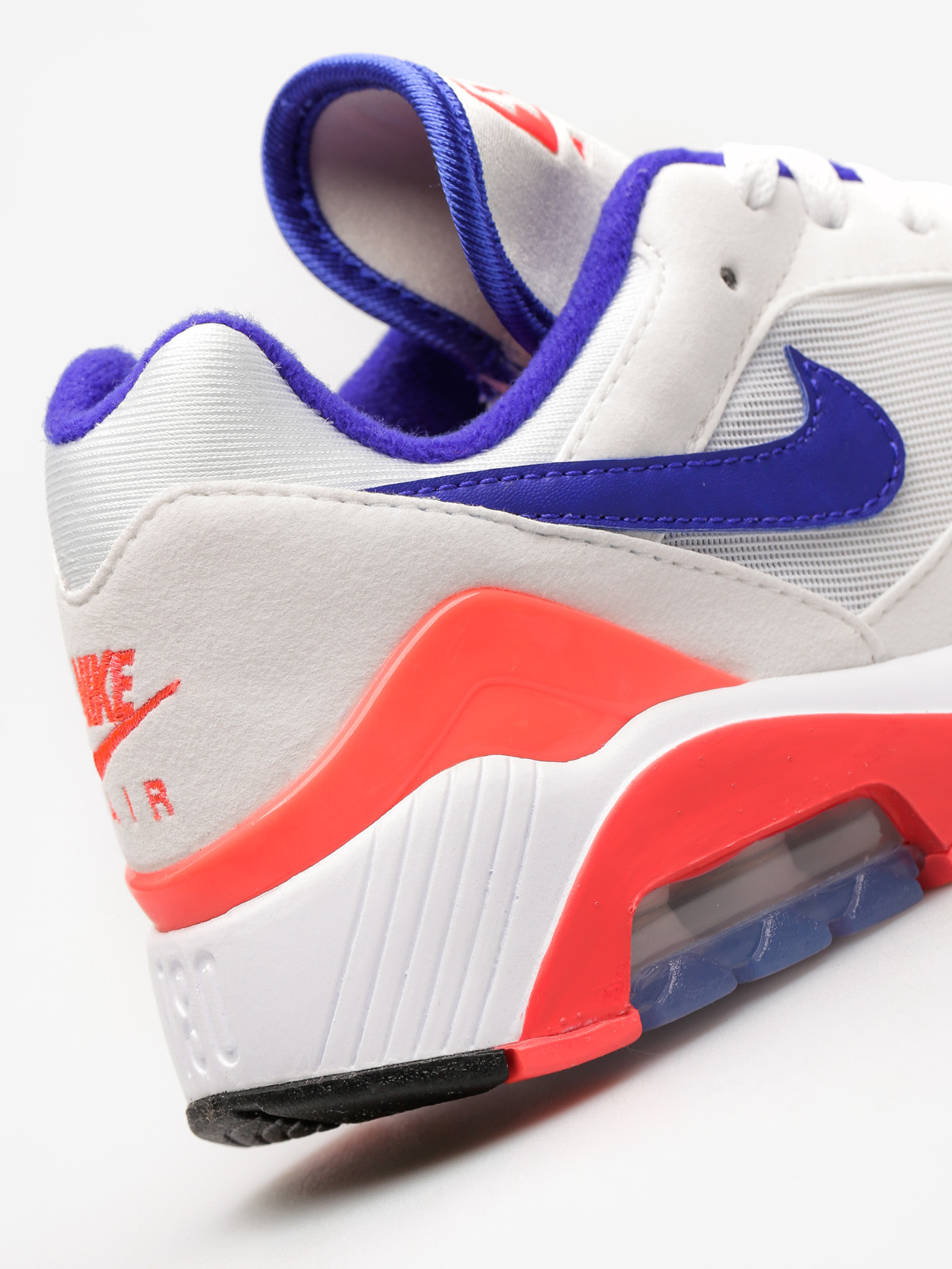 Nike Air Max 180 Shoes Wmn (white/ultramarine solar red black)