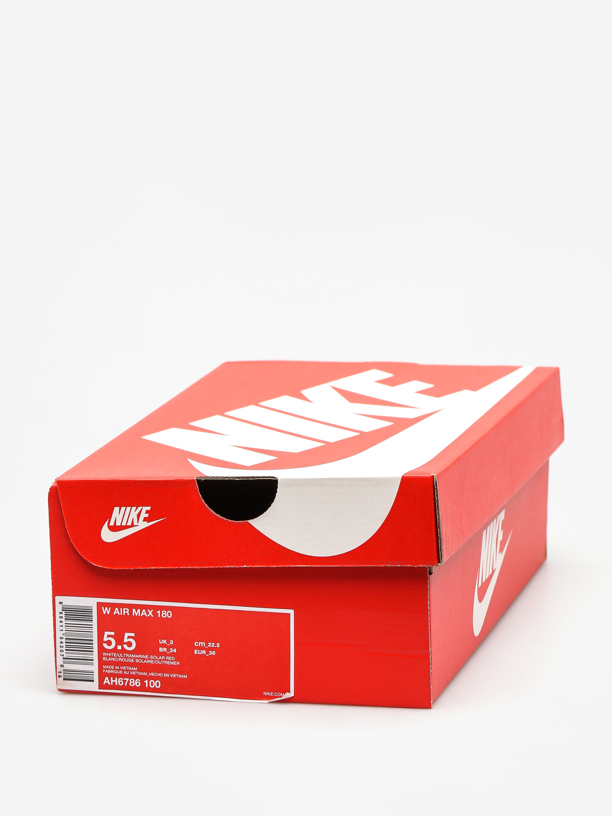 Nike Air Max 180 Shoes Wmn (white/ultramarine solar red black)