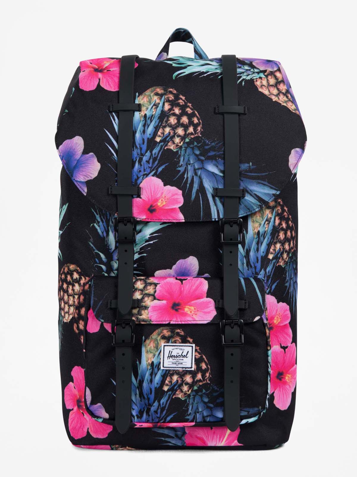 Herschel Supply Co. Backpack Little America (black pineapple/black rubber)
