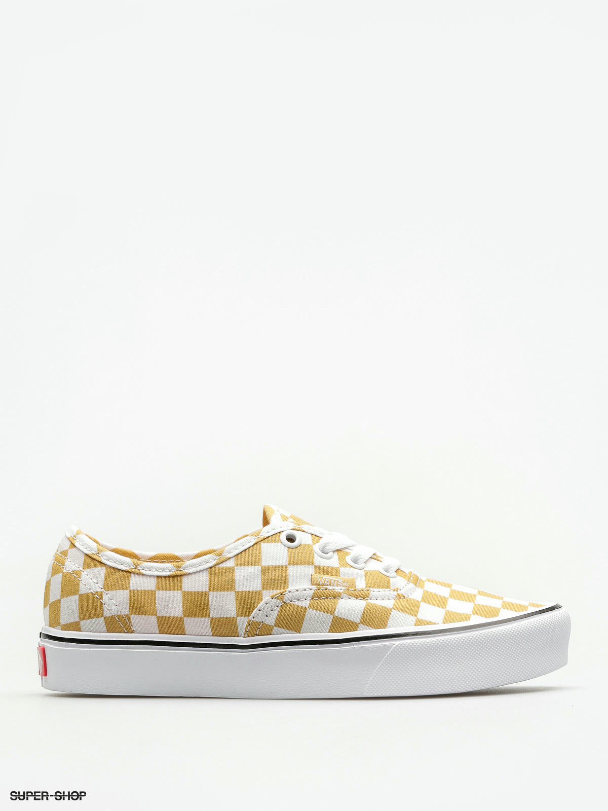 Ochre and shop white vans