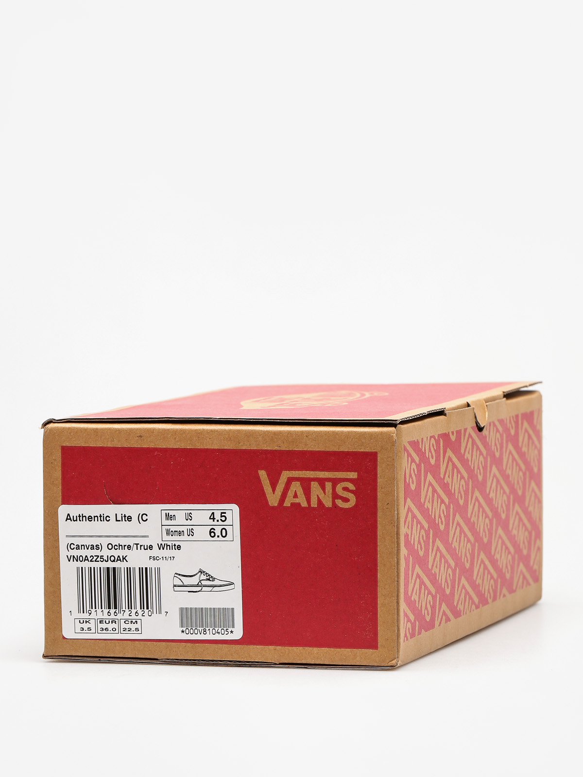 Vans Shoes Authentic Lite (canvas/ochre/true/white)