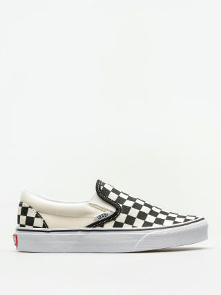 Vans Shoes Classic Slip On (blk whtchckerboard/white)