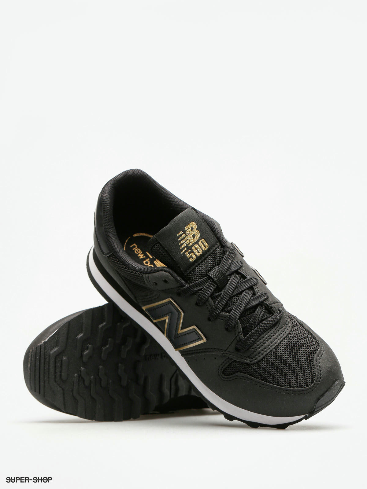 New Balance Shoes Wmn (black/gold)