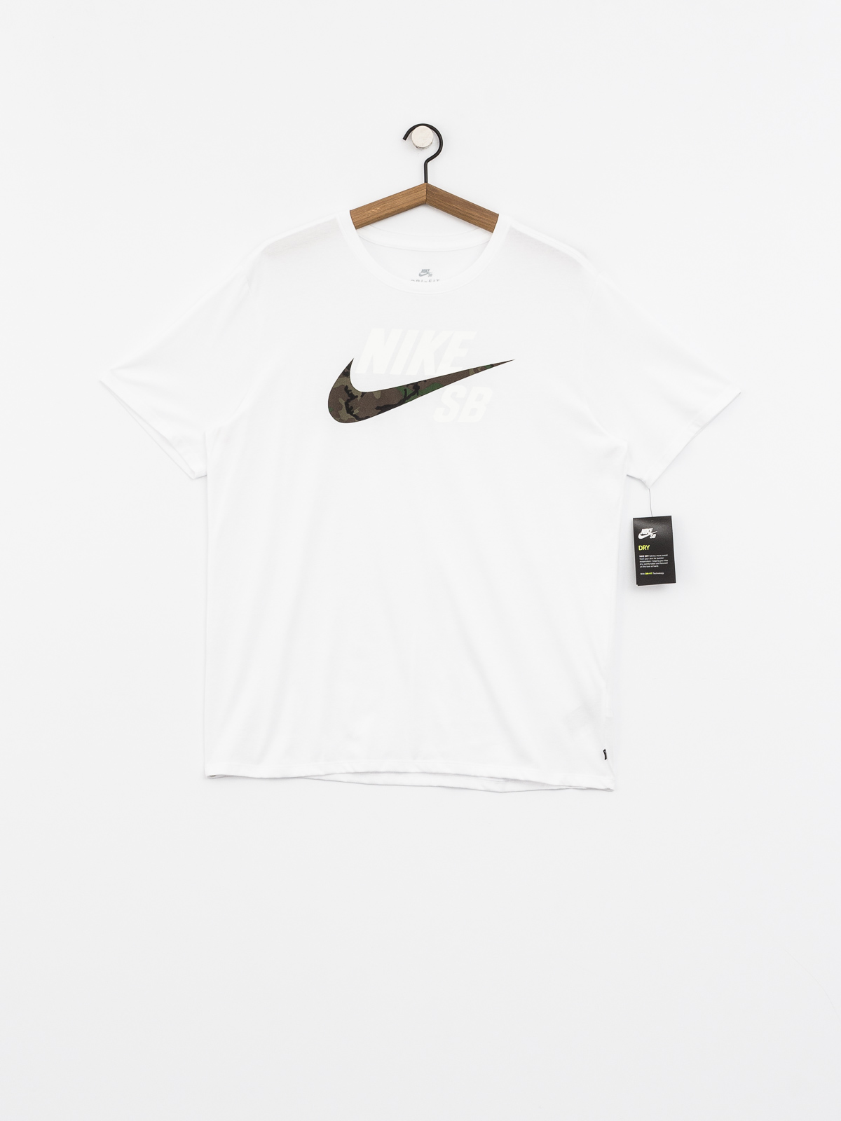 Nike SB T-Shirt Dry Dfc Camo (white/white)