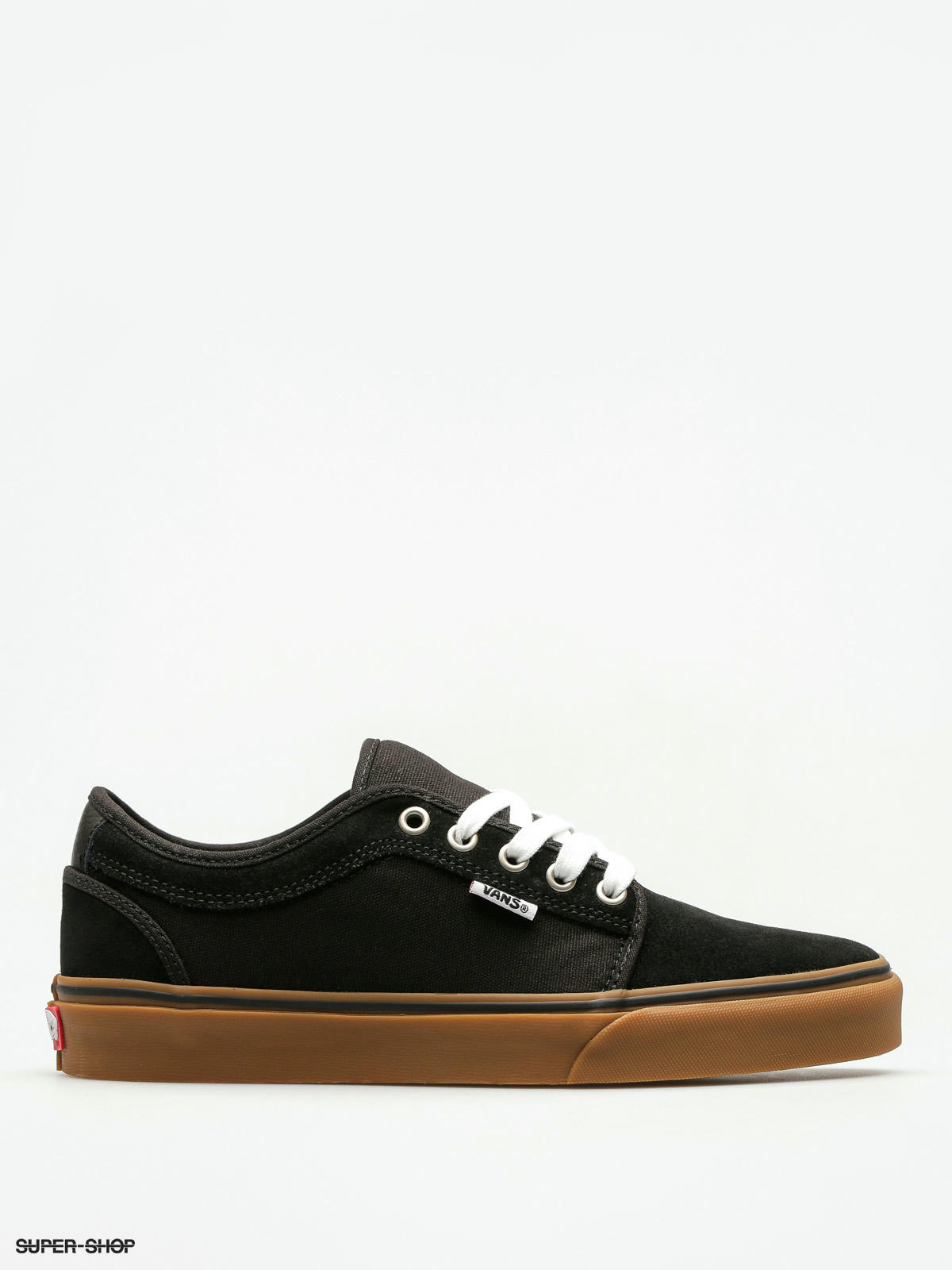 vans chukka low black black gum