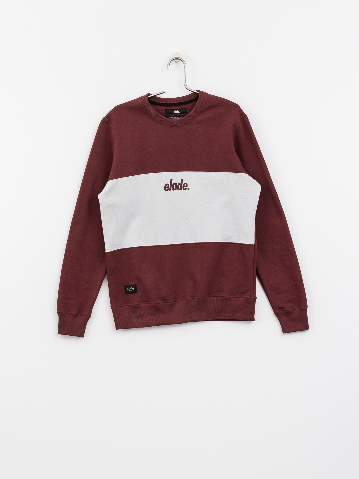 Elade Sweatshirt Two Tone (maroon/grey)