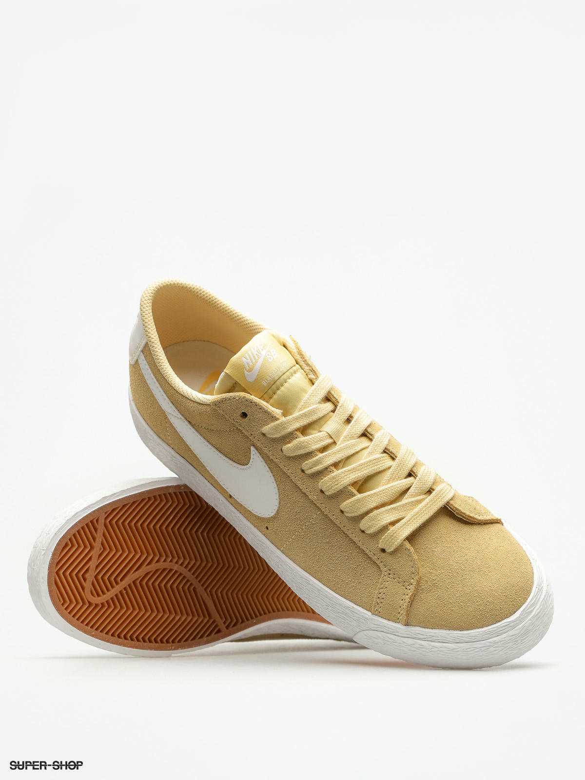 nike sb blazer low lemon wash