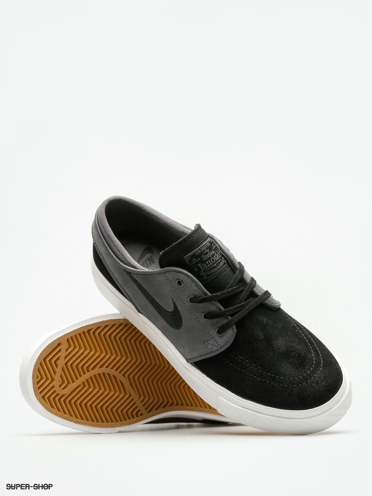 nike sb dark grey zoom stefan janoski trainers