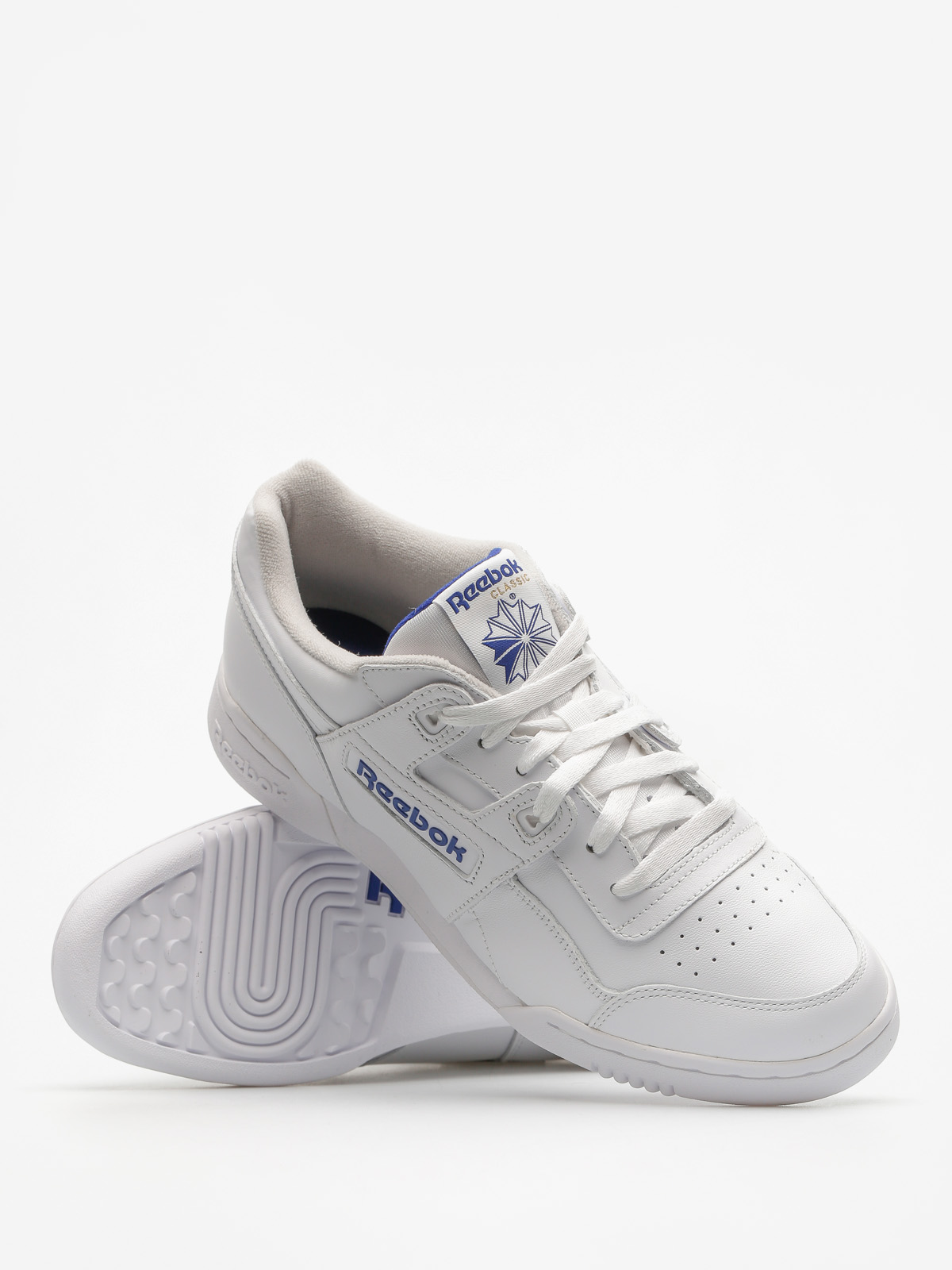 Reebok Shoes Workout Plus (white/royal)