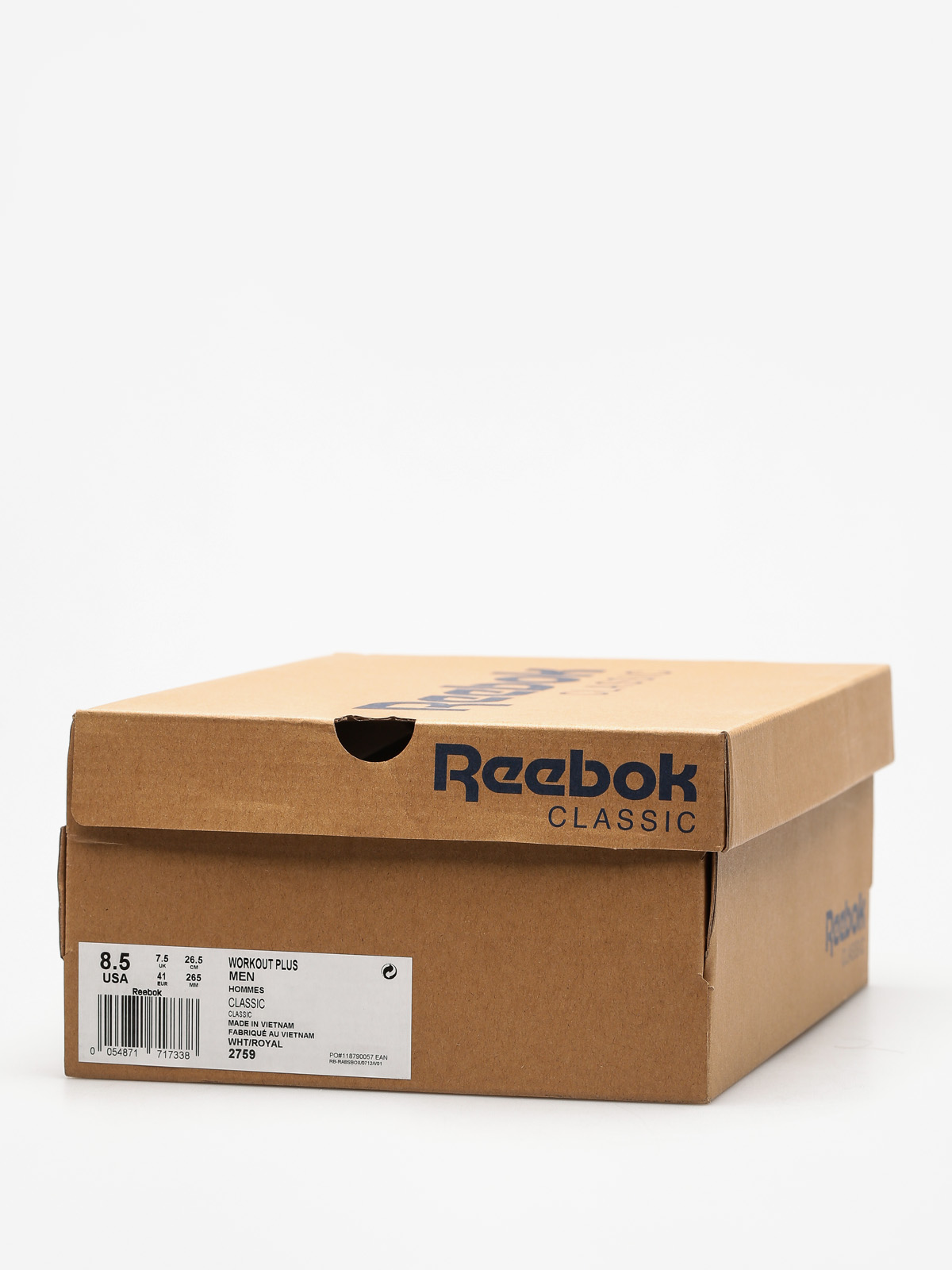 Reebok Shoes Workout Plus (white/royal)