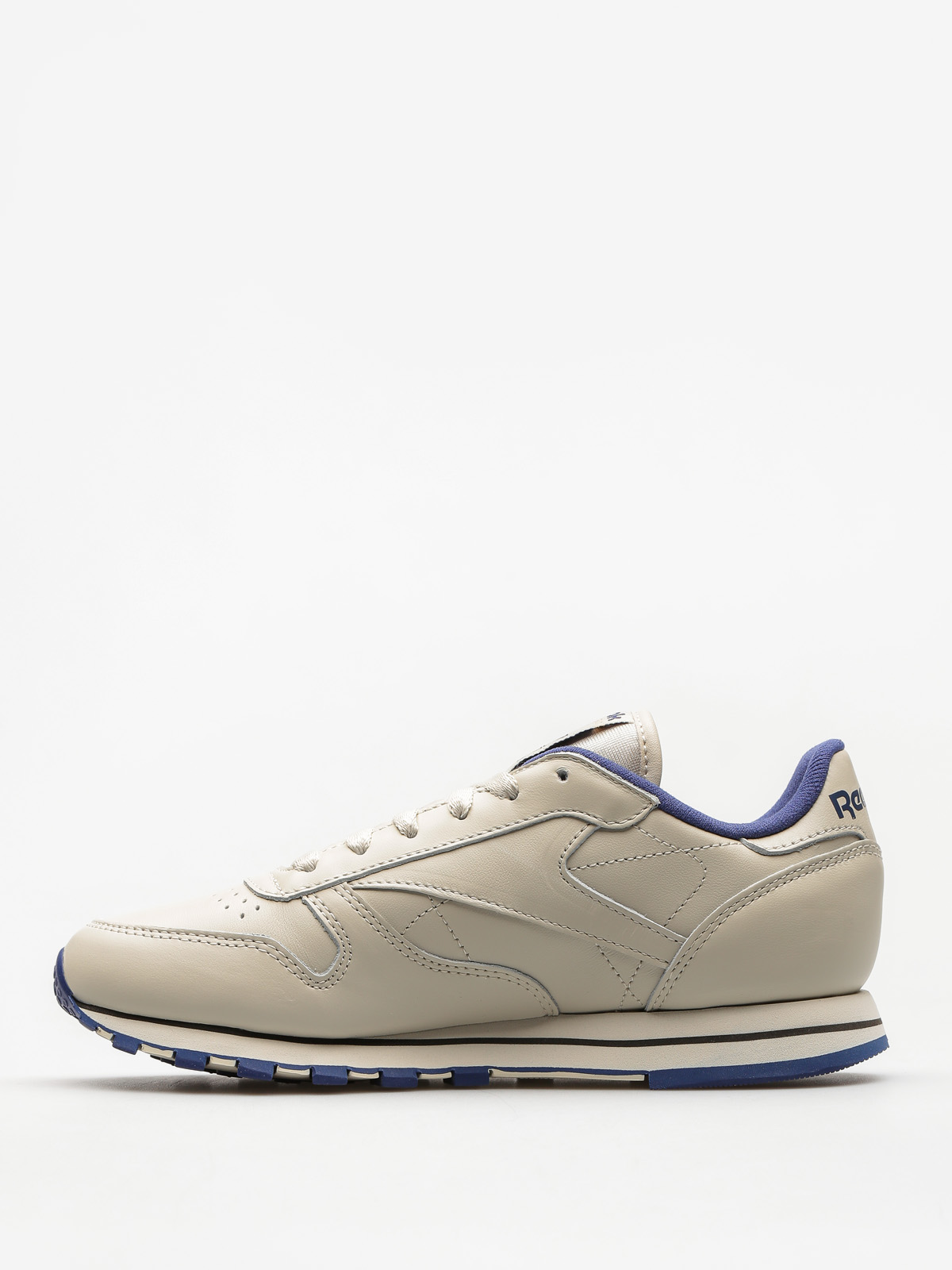 Reebok Shoes Cl Lthr Wmn Ecru Navy