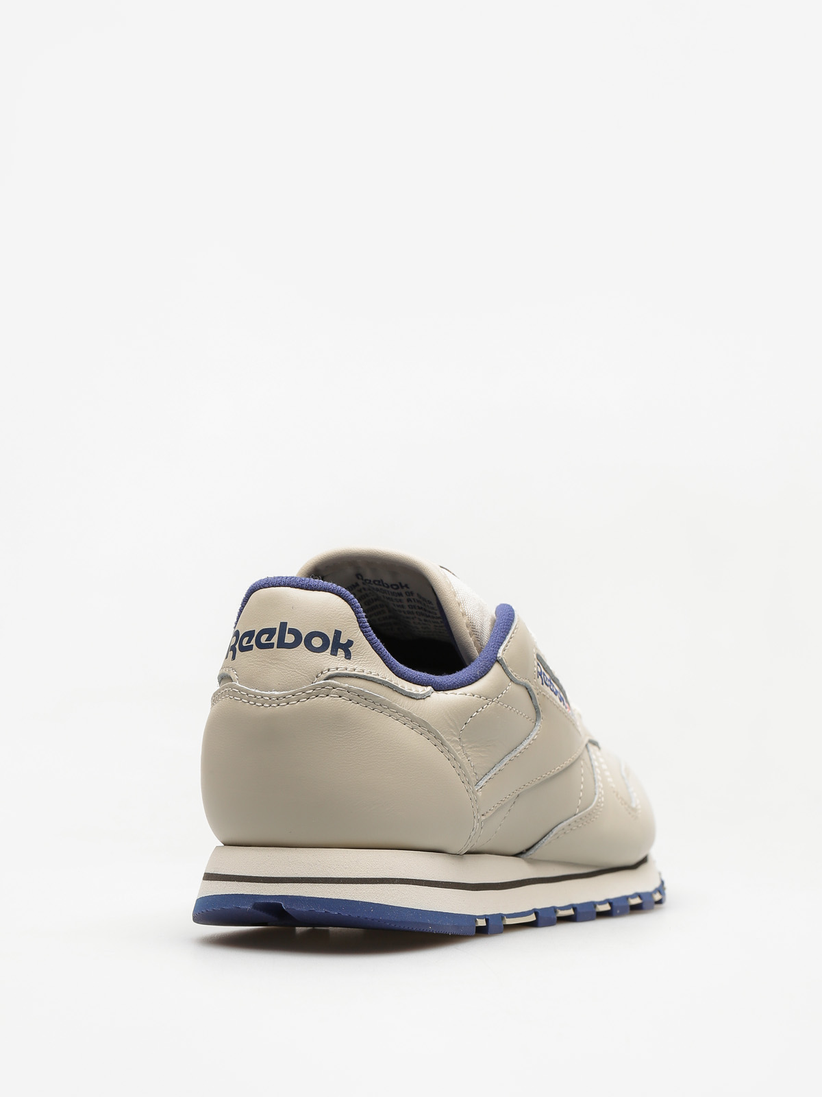 Reebok Shoes Cl Lthr Wmn Ecru Navy