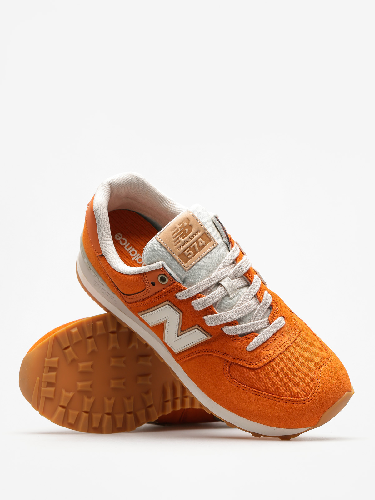 New Balance Shoes 574 (vintage/orange)