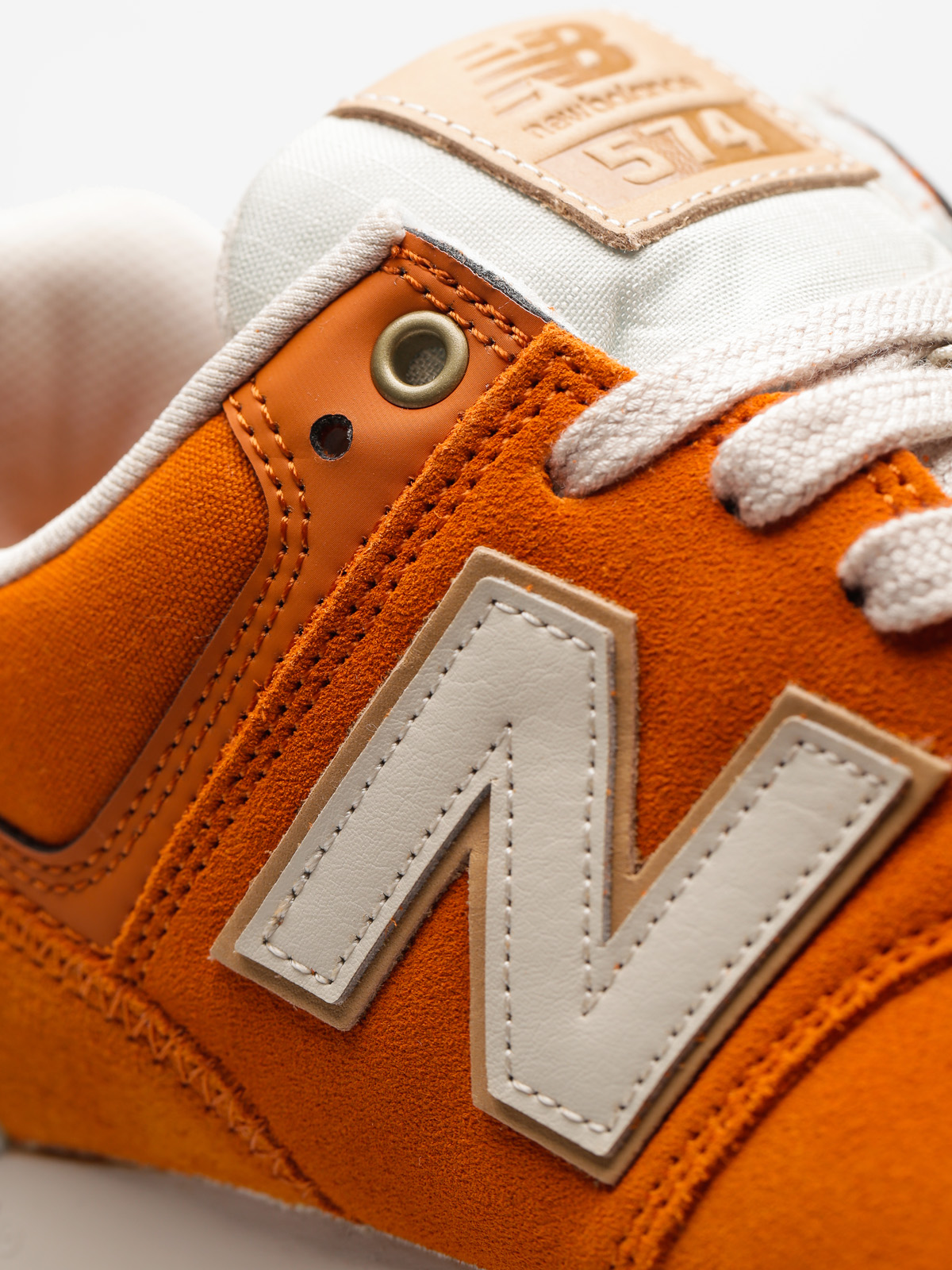 New Balance Shoes 574 (vintage/orange)