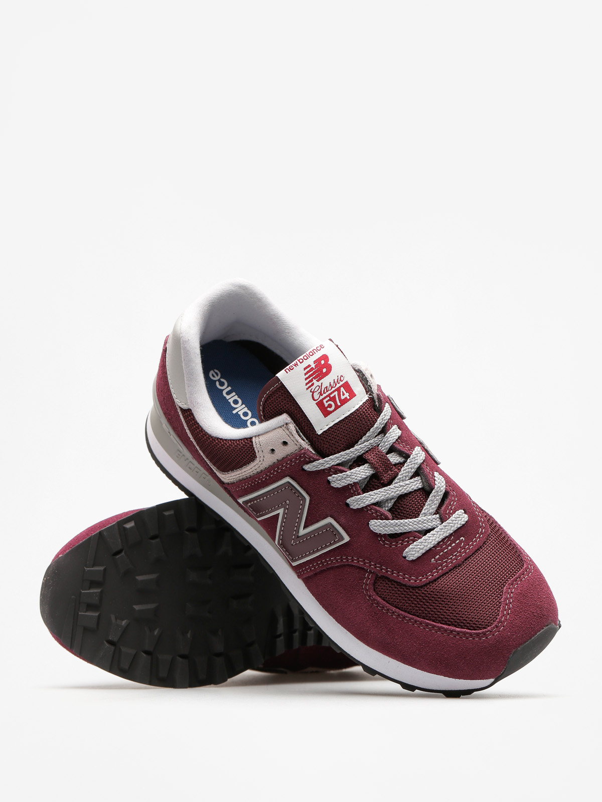 New Balance Shoes 574 (burgundy)