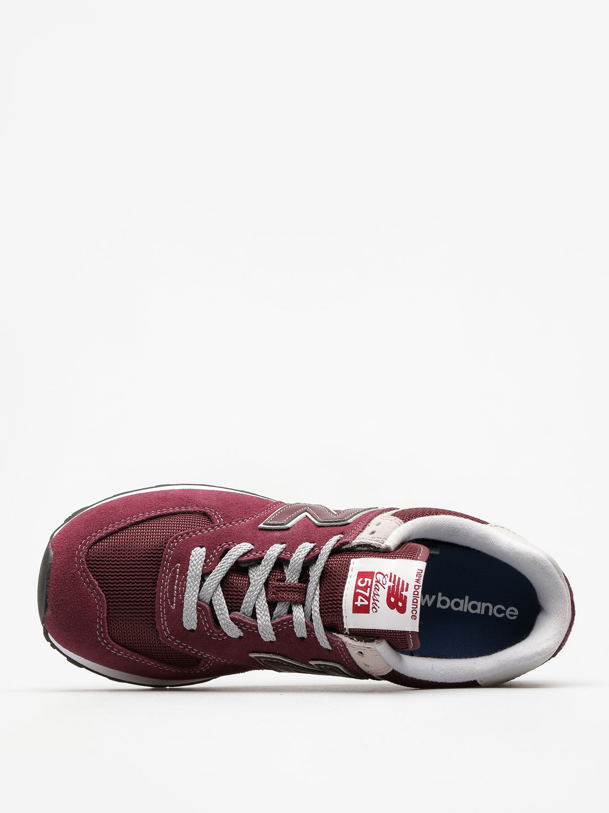 New Balance Shoes 574 (burgundy)