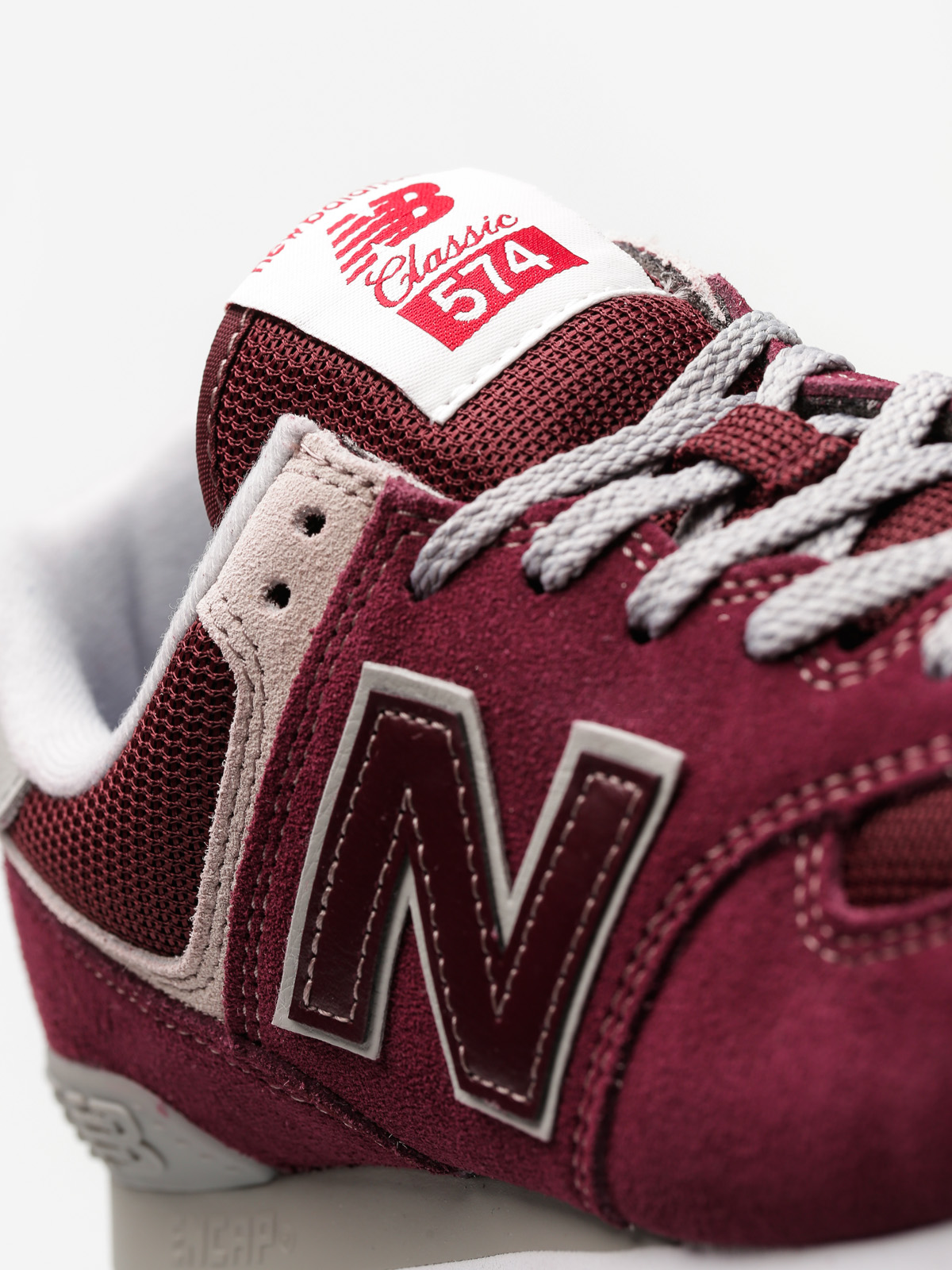 New Balance Shoes 574 (burgundy)